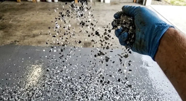Epoxy Flooring Dynamic Flake Broadcast Meridian, ID