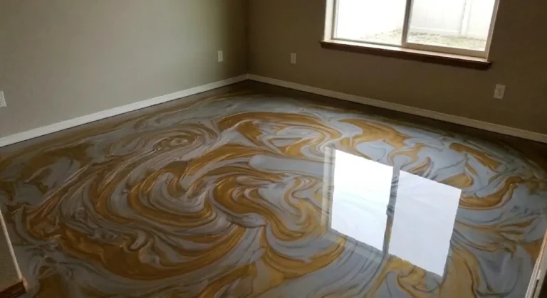 Epoxy Flooring Metallic Finish Meridian, ID