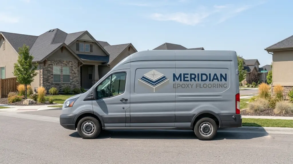 meridian epoxy flooring van